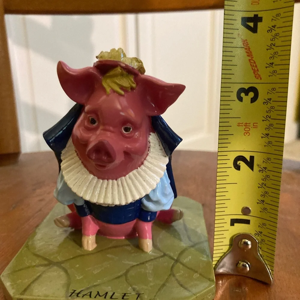 Vintage Pig Invasion Collectibles Shakespeare Hamlet Pig - Picture 8 of 8